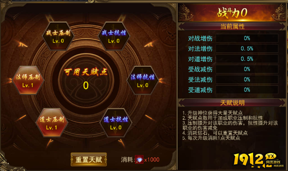 《热血大明》天赋系统怎么玩 天赋系统介绍