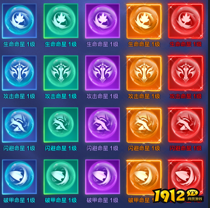 《天命神话》命星有哪些 命星分类