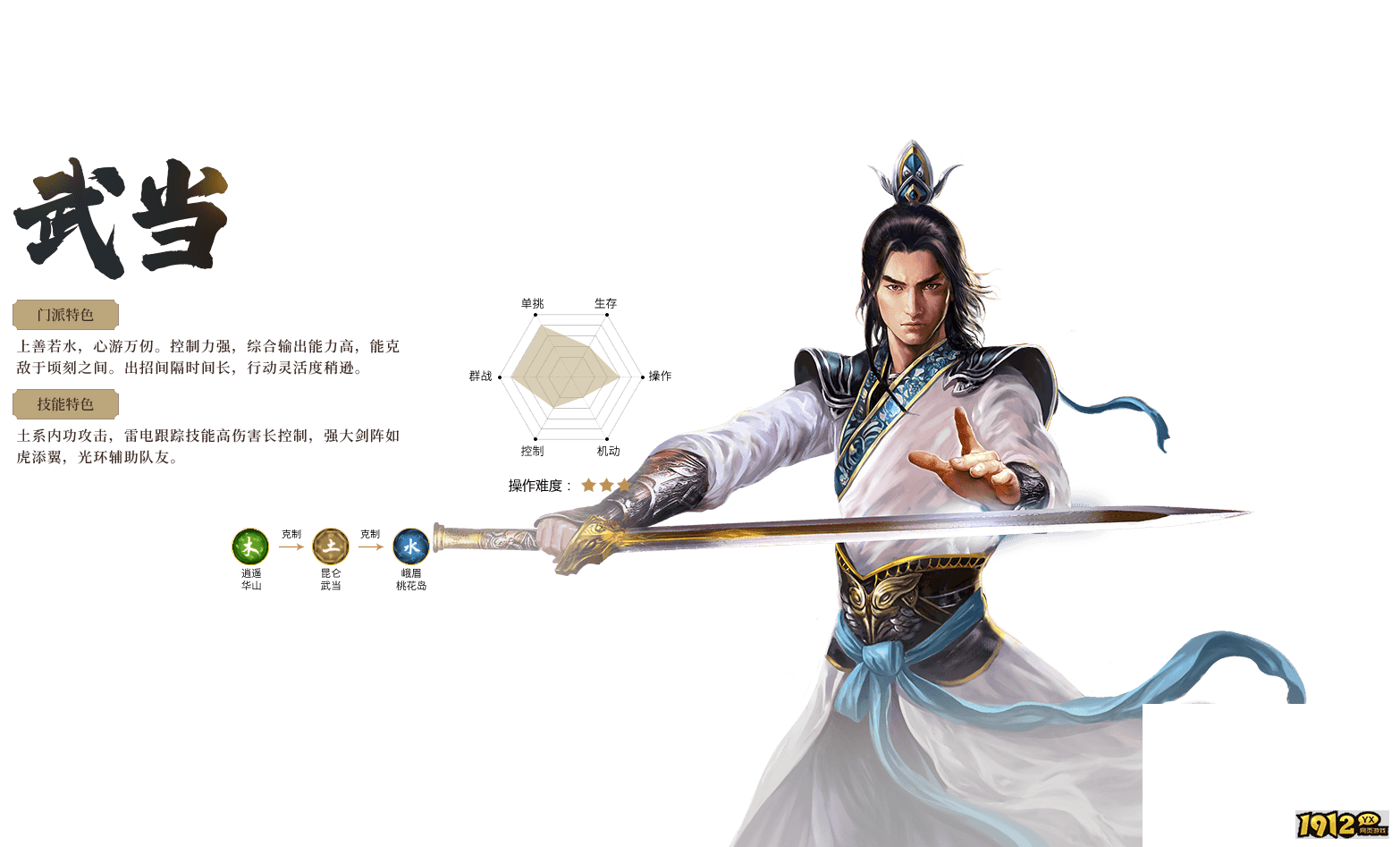 逍遥江湖怀旧版武当门派怎么样 逍遥江湖怀旧版武当门派介绍