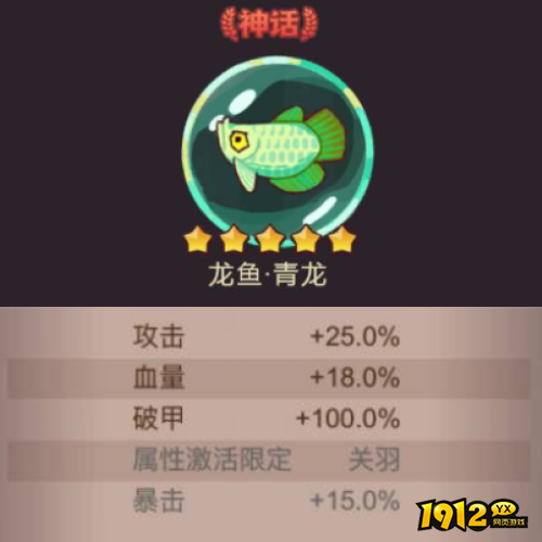 咸鱼之王龙鱼青龙如何搭配 咸鱼之王龙鱼青龙搭配推荐