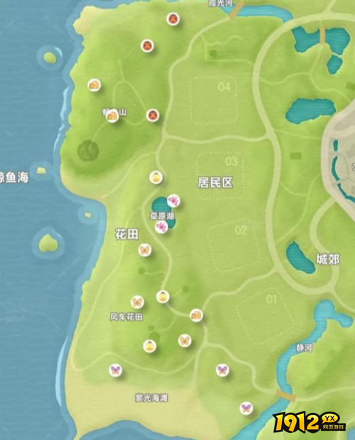 心动小镇春野令限定虫捕捉位置在哪 心动小镇春野令限定虫捕捉位置介绍