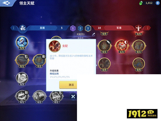 战火与永恒军事天赋,策略制胜关键  战火与永恒军事天赋,策略制胜关键