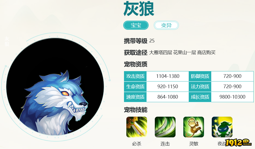 逍遥情缘灰狼怎么样 逍遥情缘灰狼介绍