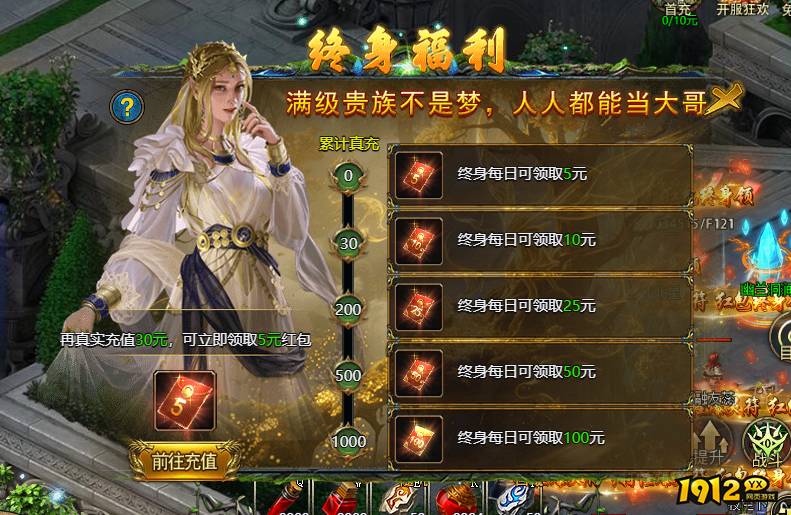 《众神大陆》终身福利特权内容与获取条件指南