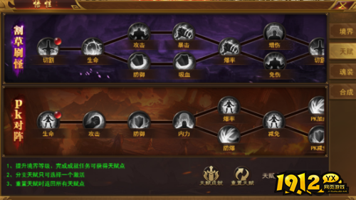 《霸者天下》天赋怎么玩 天赋系统玩法介绍