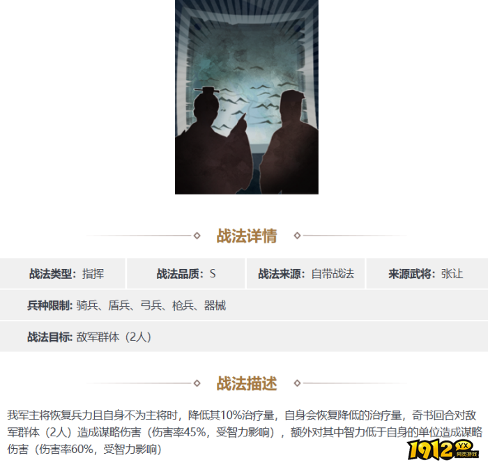 三国志·战略版窃幸乘宠战法是什么 三国志·战略版窃幸乘宠战法详情