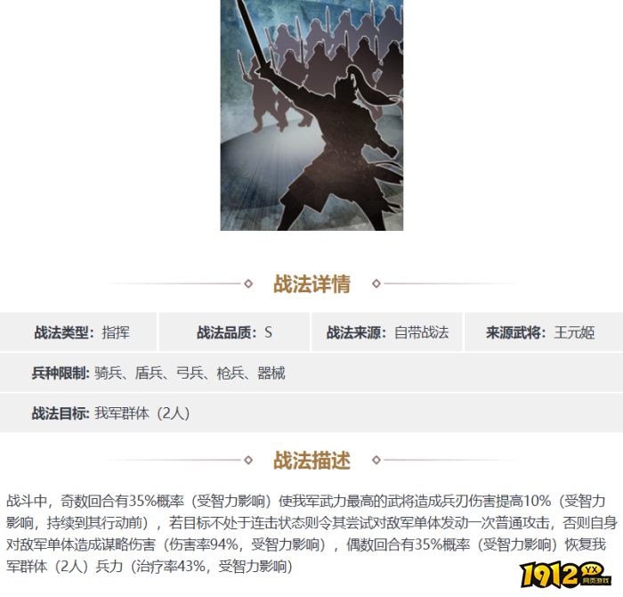 三国志·战略版垂心万物战法怎么样 三国志·战略版垂心万物战法介绍
